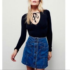 Free People Ribbed Long sleeve